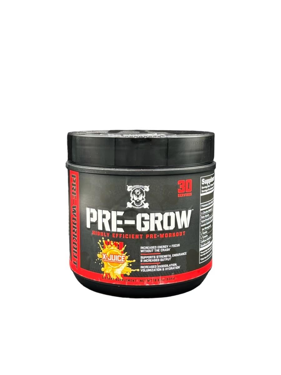 Performance Supplements Pre-Grow Highly Efficient Pre Workout 30 Servings 18.84 OZ Performance SupplementsAu supplements