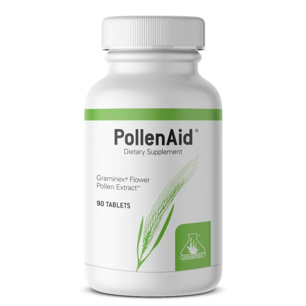 Graminex PollenAid Prostate Supplement: All Natural Prostate Support for Bladder Control & Urinary Tract Health, Rye Pollen Extract Made in USA, 90 Tablets (Pack of 2) GraminexAu supplements