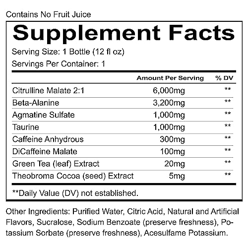 REDCON1 Total War Ready to Drink Preworkout, Strawberry Kiwi - 350mg of Fast Acting REDCON1Au supplements