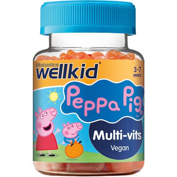 Wellkid Peppa Pig Chewable Gummy Vitamins by Vitabiotics - UK's No. 1 Vitamin Company WellkidUS supplements