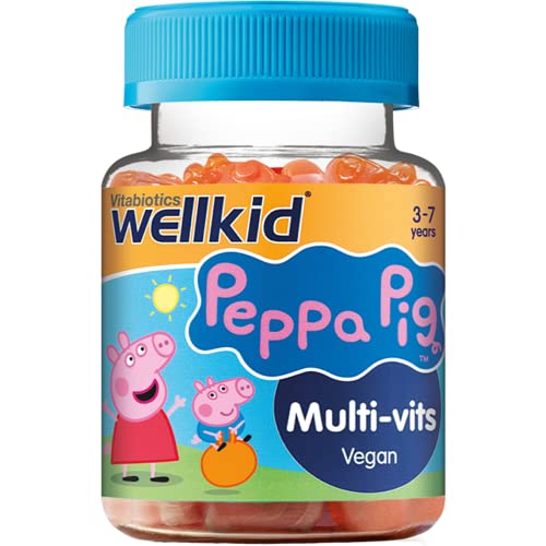 Wellkid Peppa Pig Chewable Gummy Vitamins by Vitabiotics - UK's No. 1 Vitamin Company WellkidUS supplements
