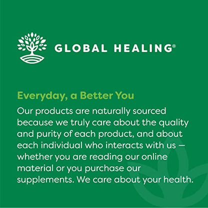 Global Healing Lithium Orotate Brain Health Supplement - Supports Mood Global Healing CenterUS supplements
