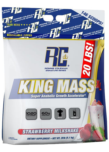 Ronnie Coleman Signature Series King Mass XL Mass Gainer Protein Powder, Muscle Gaine Ronnie Coleman Signature SeriesUS supplements