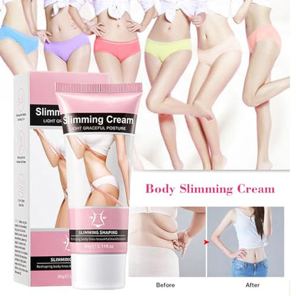 Slimming Cream Weight Loss Cellulite Treatment for Belly, Buttocks, Arms and Thighs YanfasyUS supplements