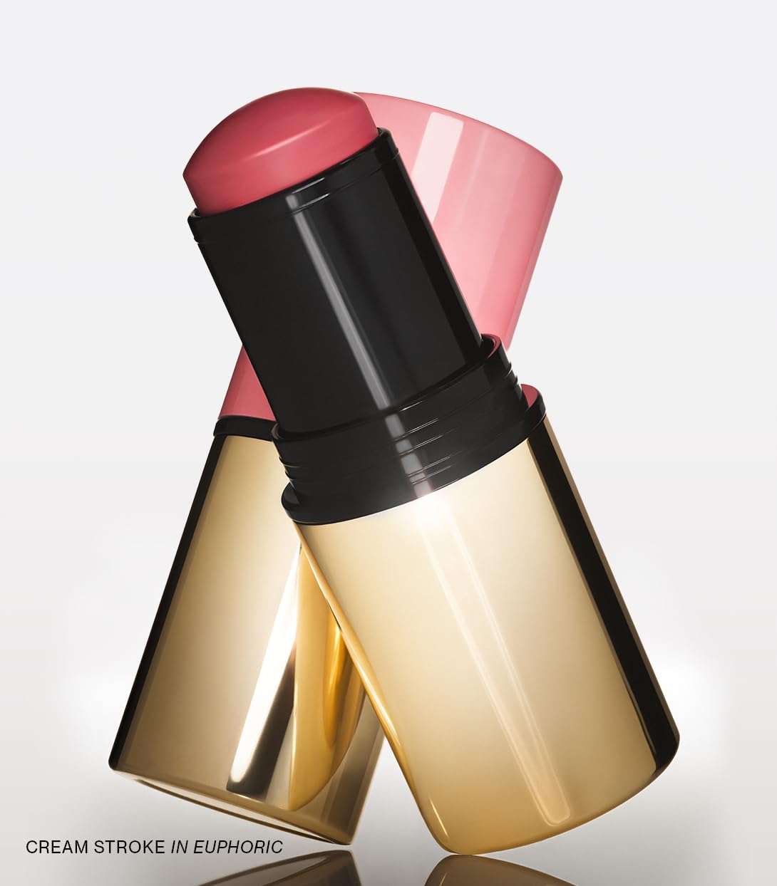 MAKE Beauty Cream Stroke Cream Blush Stick for Cheeks - Vibrant yet Natural Soft Matte Finish - Shade Rouge Moon, Berry Plum Blush Makeup MAKEAu supplements