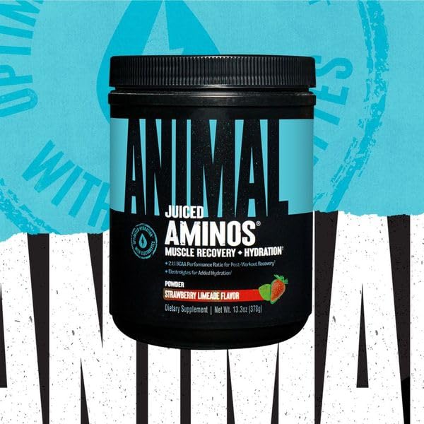 Animal Juiced Amino Acids - BCAA/EAA Matrix Plus Hydration with Electrolytes and Sea AnimalUS supplements