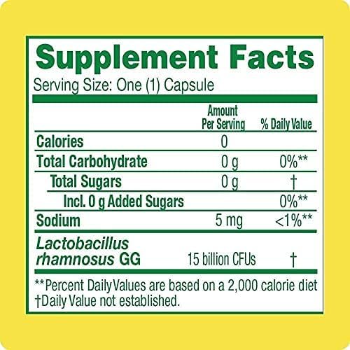 Culturelle Health & Wellness Daily Probiotic Supplement For Men & Women, Helps Support Your Immune System, Occasional Diarrhea, Gas & Bloating, 15 Billion CFUs, Non-GMO, 50 Count CulturelleAu supplements