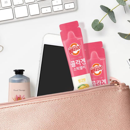 KWANGDONG Vita500 Mango Collagen Peptides Stick Jelly, with Vitamin C, to Support Skin KWANGDONGUS supplements