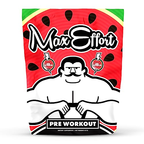 MAX EFFORT Muscle - Pre Workout Supplement, Energy and Focus, Insane Muscle Pump MAX EFFORTUS supplements