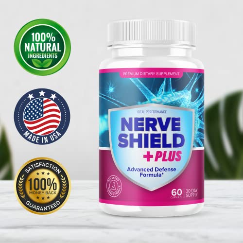 (3 Pack) Nerve Shield Plus Pills Original Supplement Advanced Nerve Formula IDEAL PERFORMANCEUS supplements