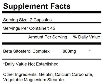 KRK SUPPLEMENTS Bundle Combo for 3 Total Bottles of Beta Sitosterol 800mg KRK SUPPLEMENTSUS supplements