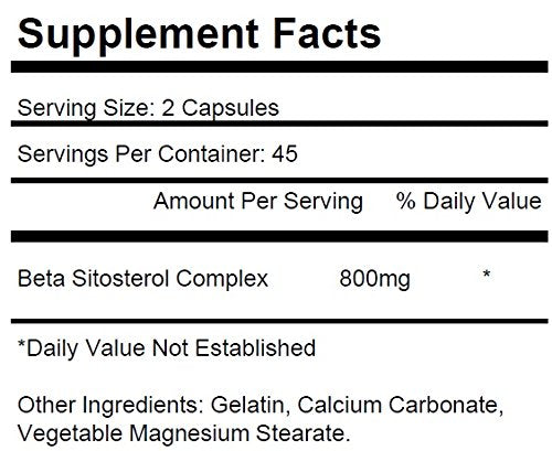 KRK SUPPLEMENTS Bundle Combo for 3 Total Bottles of Beta Sitosterol 800mg KRK SUPPLEMENTSUS supplements