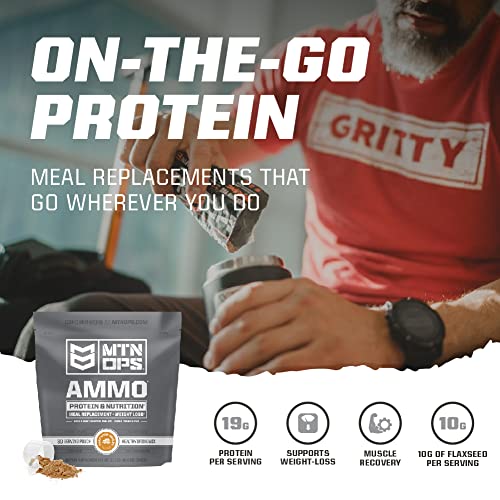 MTN OPS Ammo Protein Powder Meal Replacement Shake for Lean Muscle Building MTN OPSAu supplements