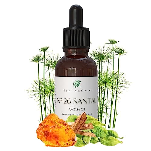 SLK Aroma, Santal Aroma Diffuser Oil, No. 26, Ultra Luxury Niche Blend of The Finest Essential Oils SLK AromaAu supplements
