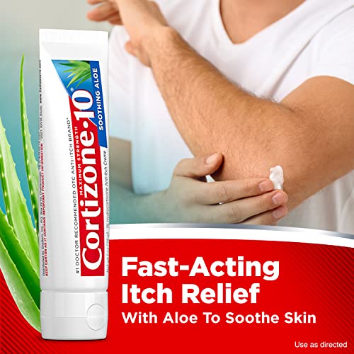 Cortizone 10 Maximum Strength Anti-Itch Cream with Soothing Aloe, 1% Hyd Cortizone 10Au supplements