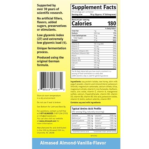 Almased Protein Powder for Weight Loss Kit for Men & Women, Natural Meal Replacement AlmasedUS supplements