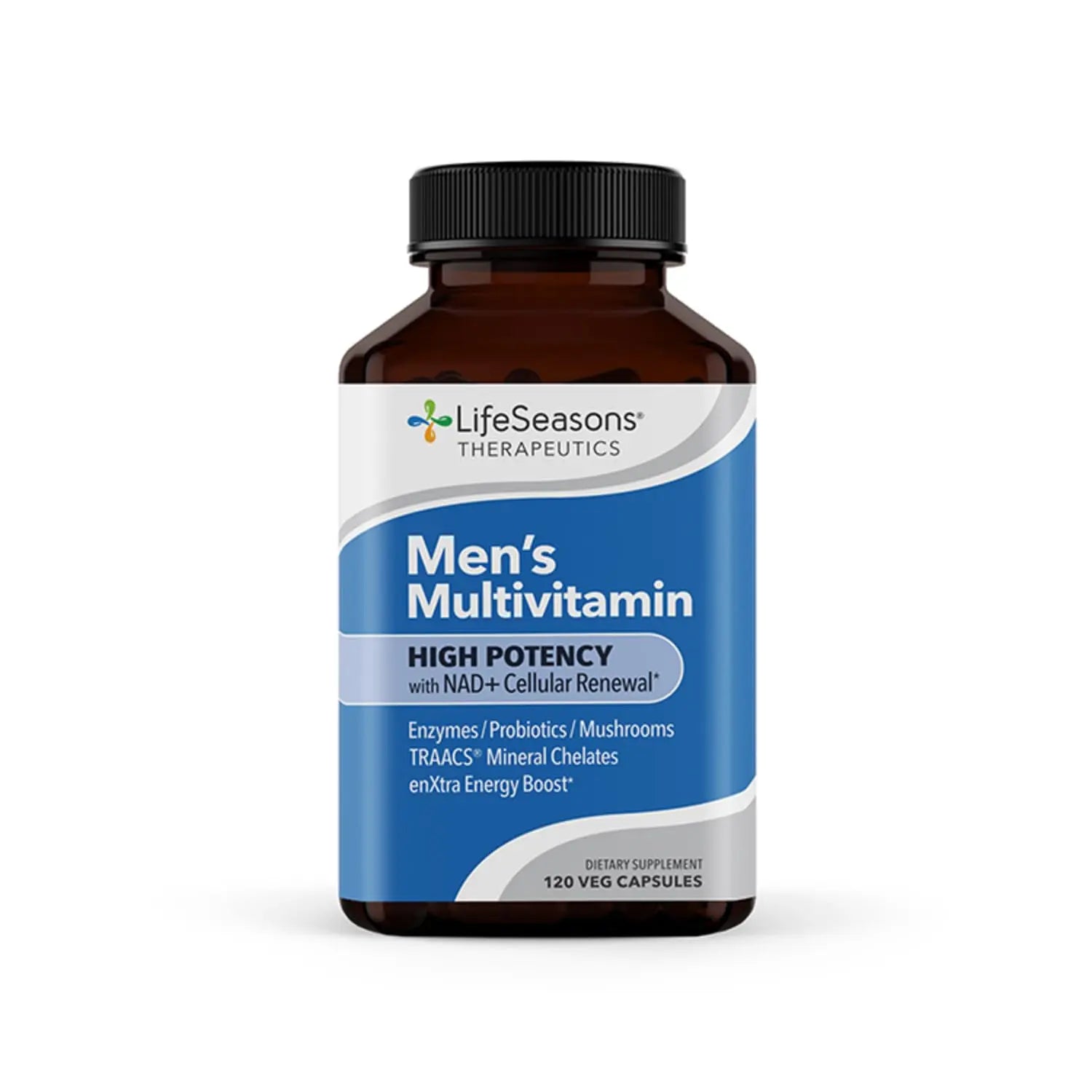 LifeSeasons Men's Multivitamin – High Potency with 21 Vitamins & Minerals, PureWay-C®, NAD+, Active B-Vitamins, TRAACS® Chelates LifeSeasonsAu supplements