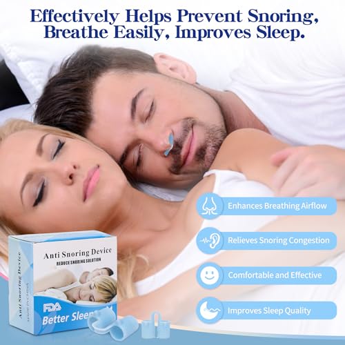 Anti Snoring Devices: Nose Dilator-Expert-Recommended 8-Piece Set MiniguysaAu supplements