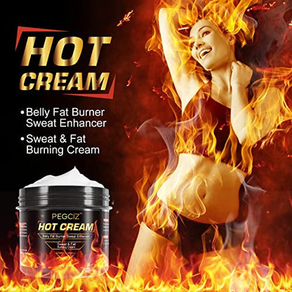 Hot Sweat Cream, Fat Burning Cream for Belly, Natural Sweat Enhancer Cream for Men McukvUS supplements