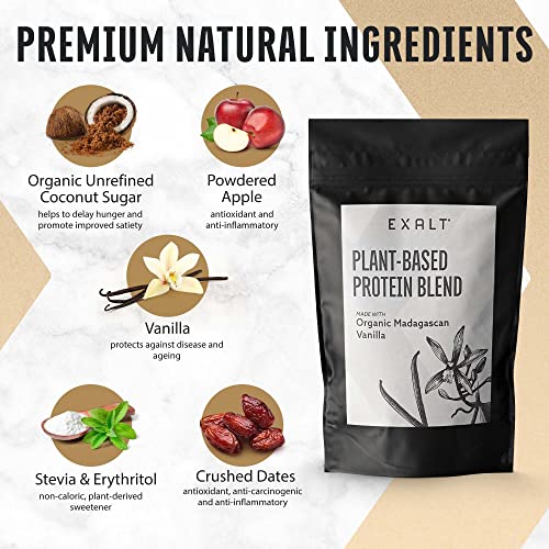 EXALT Vegan Protein Powder - 100% Plant-Based – Gluten Free - Keto Friendly EXALTAu supplements