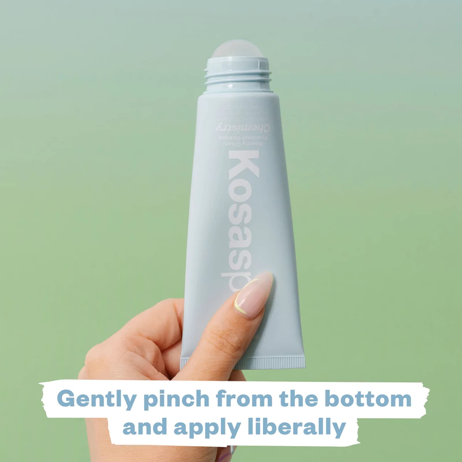 Kosas Chemistry Deodorant - Aluminium and Baking Soda Free + BO-Fighting AHA Serum that Exfoliates, Softens, and Nourishes the Skin, (Beachy Clean) KosasAu supplements