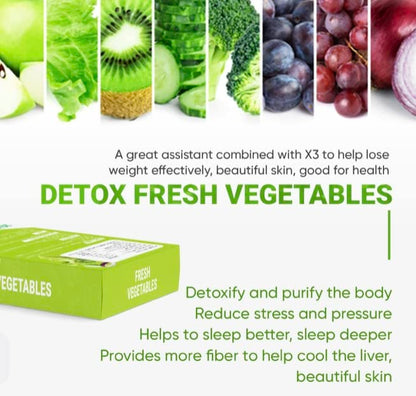 Slimming Care Newest Version X3 Type 1 Diet for Everyone (30pills/Box) + Free Vegetable Heath SecretUS supplements