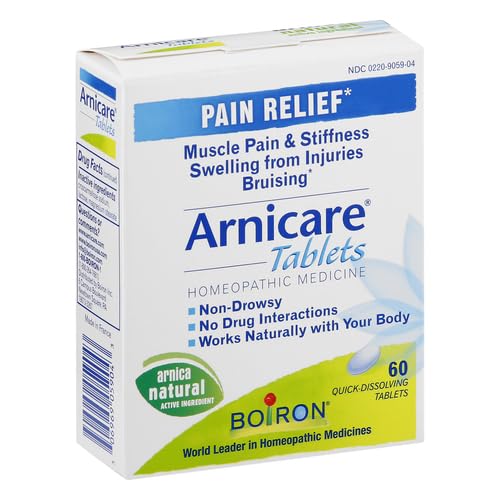 Boiron Arnicare Tablets for Pain Relief from Muscle Pain, Joint Soreness, Swelling from Injury or Bruises BoironAu supplements