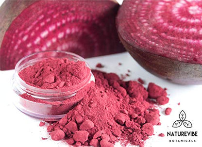 Naturevibe Botanicals Beet Root Powder (1 lb), Raw & Non-GMO Naturevibe BotanicalsUS supplements