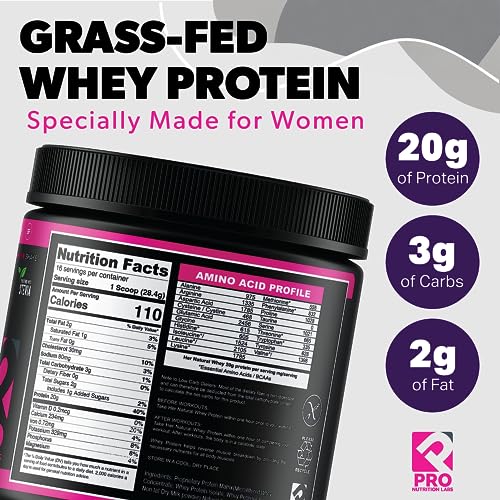 PRO NUTRITION LABS Whey Protein Vanilla Powder for Women - Supports Lean Muscle PRO NUTRITION LABSAu supplements