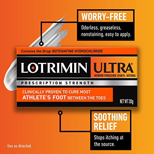 Lotrimin Ultra 1 Week Athlete's Foot Treatment - Antifungal Cream, 30 Gram LotriminUS supplements
