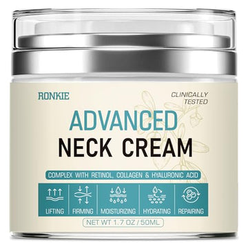 Neck Cream for Tightening Firming: Instant Face Lift Cream - Wrinkle Cream for Women RONKIEAu supplements