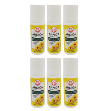 Dr Sana Arnica Roll-On. Topical Analgesic and Moisturizer. Soothes Dry and Cracked Skin. 3 oz. Pack of 6 Dr. SanaAu supplements