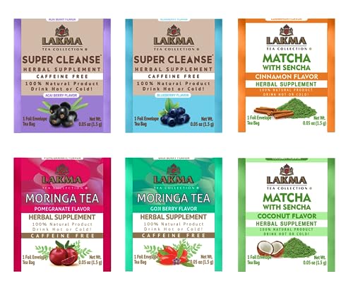 Lakma 14 Day Cleanse Kit Green Tea - 42 Tea Bags HYLEYSUS supplements