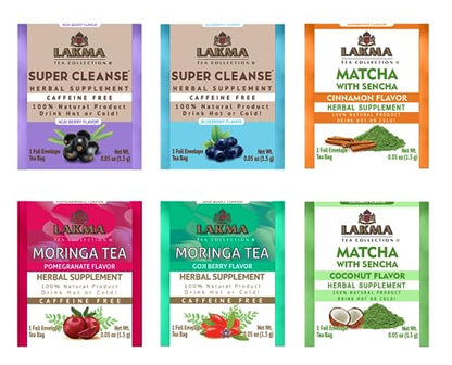 Lakma 14 Day Cleanse Kit Green Tea - 42 Tea Bags HYLEYSUS supplements