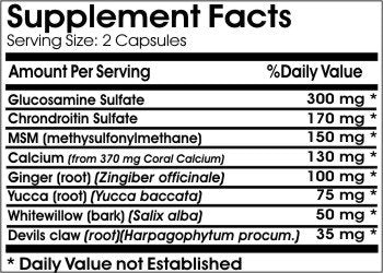 Active Joint Support // 90 Capsules // Pure // by PureControl Supplements PureControl SupplementsAu supplements