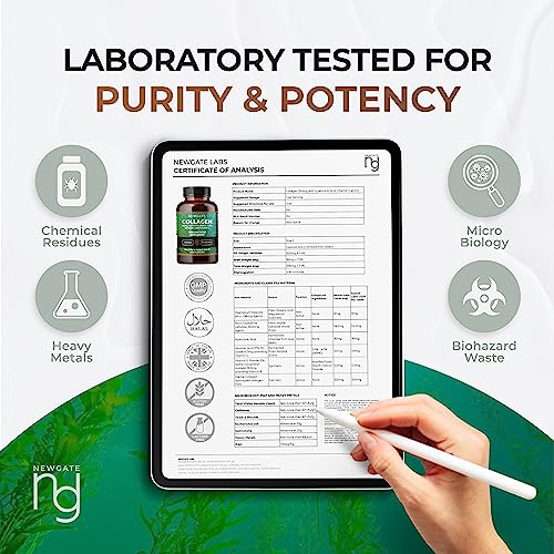 Newgate Labs Marine Collagen 350mg with Hyaluronic Acid, Vitamin C & Vitamin E Newgate LabsAu supplements