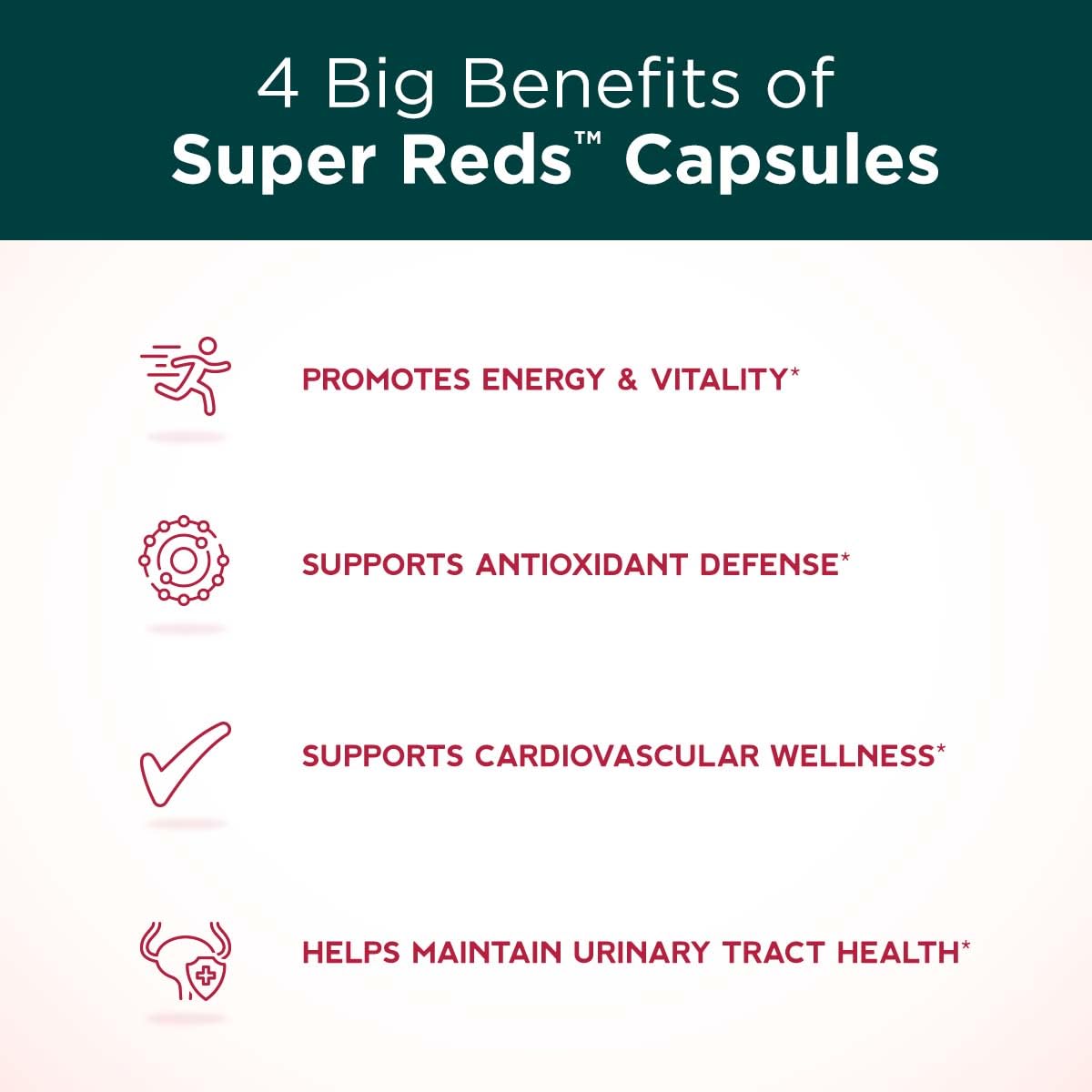 Purity Products Super Reds Capsules Formula (20+ Organic Super Fruits and Berries) Certified Organic Phytonutrients - 90 Capsules Purity ProductsAu supplements