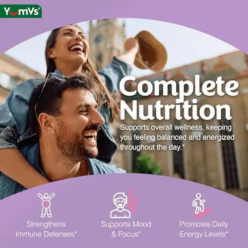 Multivitamin Gummies for Adults, Daily Gummy Vitamin for Women & Men, Immune Support Multivitamin Supplement YUM-V'SAu supplements