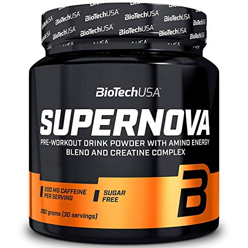 BIOTECH USA Supernova 282 g | Pre-Workout Booster - 30 Servings | Energy Powder Biotech USA NutritionUS supplements