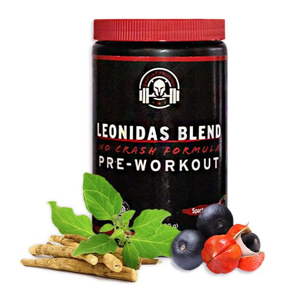 Spartan Fit Nutrition Pre-Workout Powder -Berry Flavor with Full Serving of Creatine +310mg GenericUS supplements