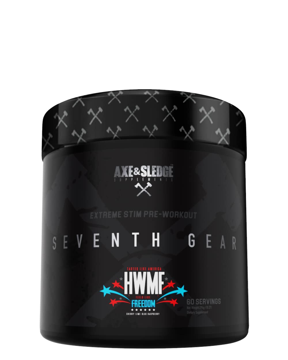 Axe & Sledge Supplements Seventh Gear Extreme Stimulant-Based Pre-Workout Axe & SledgeUS supplements
