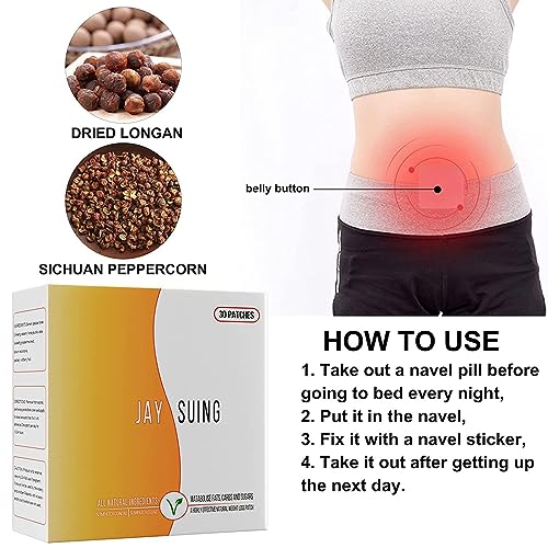 Rosarden 100Pcs Belly Patch, Toning Contouring Firming Patches, Navel Sticker, Sweatproof Patches RosardenAu supplements