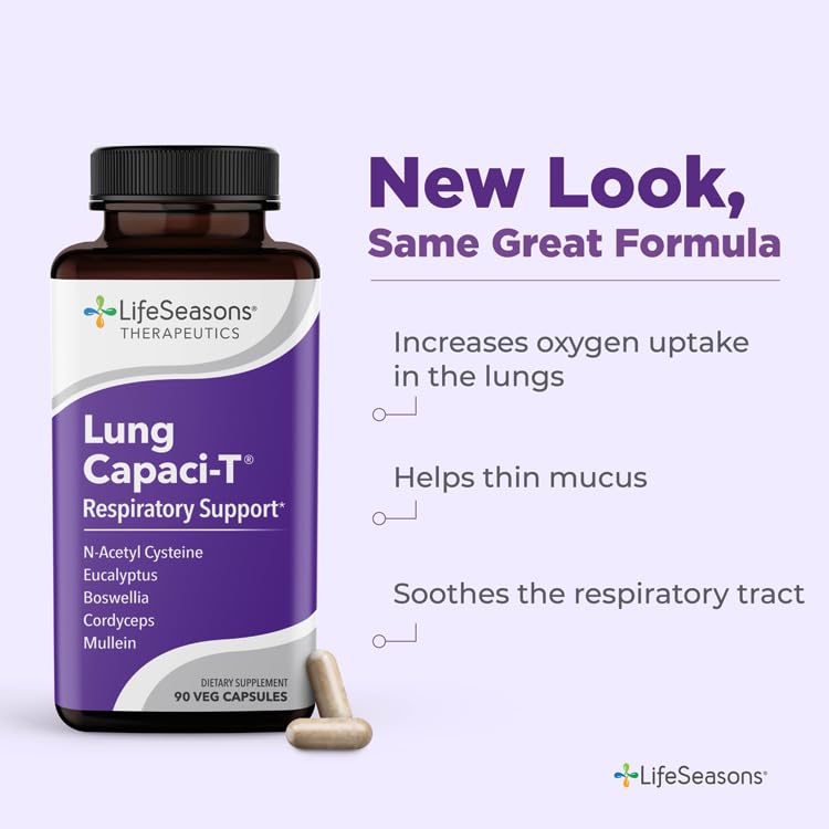 LifeSeasons - Lung Capaci-T - Lung & Respiratory Support Supplement LifeSeasonsUS supplements