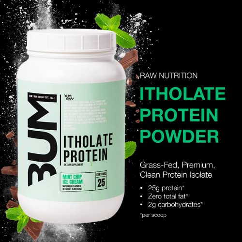 RAW Whey Isolate Protein Powder, Mint Chip Ice Cream (CBUM Itholate Protein) RAWUS supplements