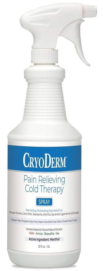 CryoDerm Cold Pain Relief Spray - 32 oz spray CryoDermAu supplements