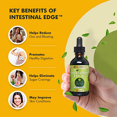 Go Nutrients Intestinal Edge Gut Detox Cleanse for Humans: Enhance Digestive Go NutrientsAu supplements