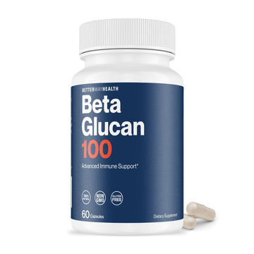 Better Way Health™ - Advanced Immune Readiness - Highly Purified 1,3/1,6 Beta Glucan 100 - Clinically Tested Immune Defense - 100mg/60 Capsules Better Way HealthAu supplements