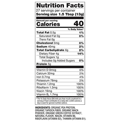 BetterBody Foods Organic Energy Blend, Plant-Based Natural Energy, Gluten-free, Non-GMO BetterBody FoodsUS supplements