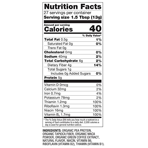BetterBody Foods Organic Energy Blend, Plant-Based Natural Energy, Gluten-free, Non-GMO BetterBody FoodsAu supplements