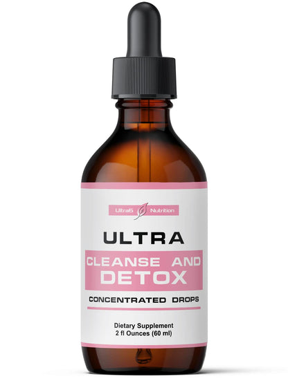 Liver Cleanse Detox & Repair Drops with Milk Thistle Extract, Dandelion Root Extract & Artichoke Ultra6 NutritionUS supplements